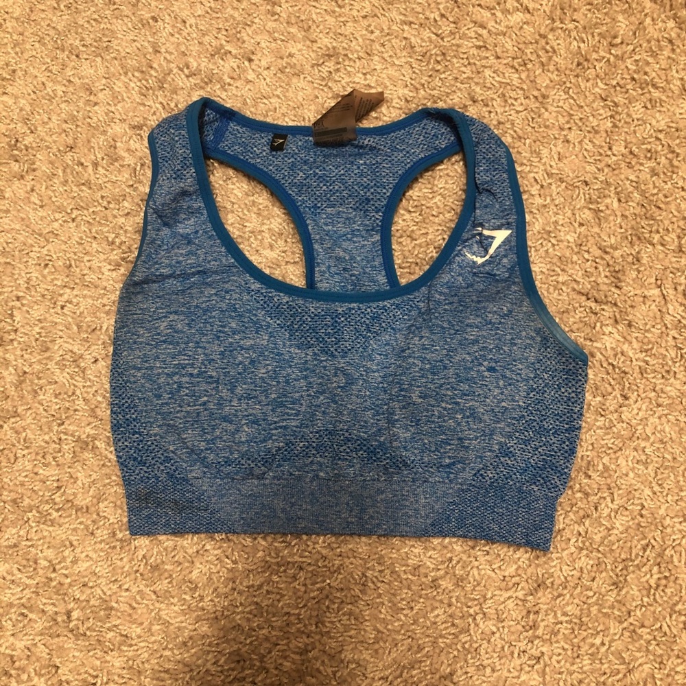 Gymshark blue vital sports bra